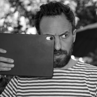 Ross Cooper Portrait BW