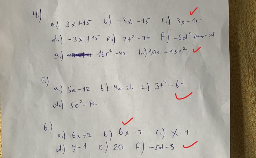 Mark Y 8 Exercise 10 4