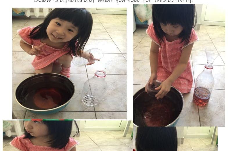 Yu Han having fun while learning about capacity