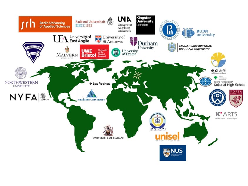 Map of Destinaton 2024-25