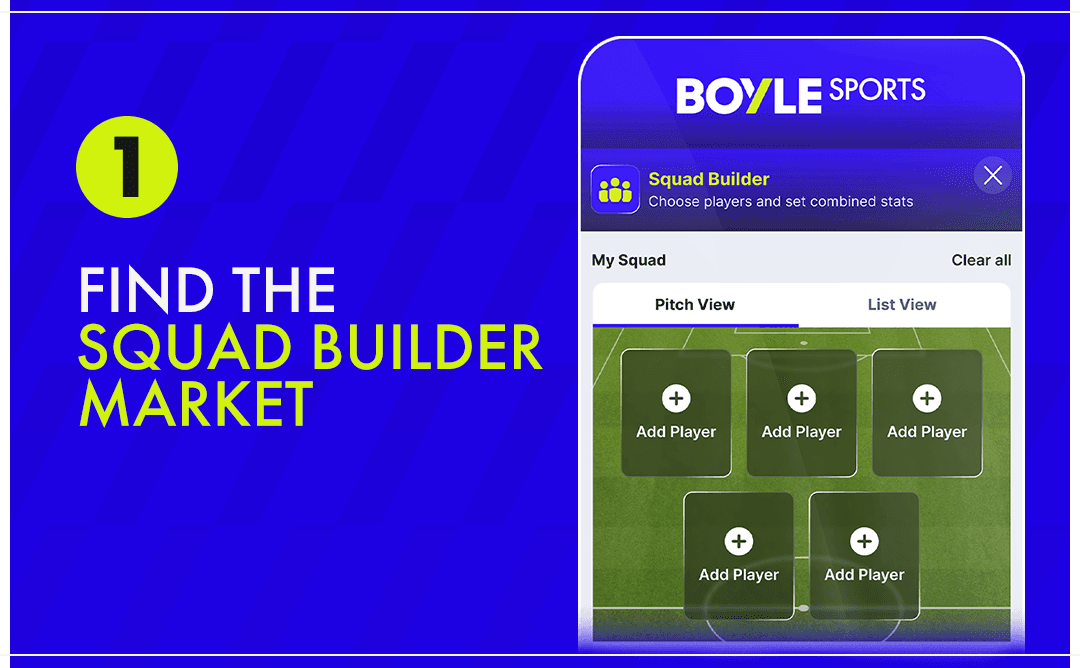 Squad Builder Step 1 Squad Builder Step 1