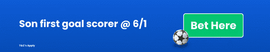 Son first goalscorer Add to Betslip Son first goalscorer Add to Betslip