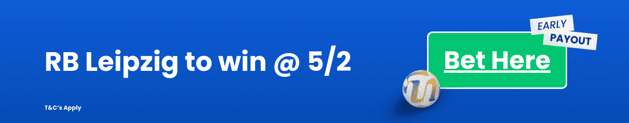 RB Leipzig To Win vs Liverpool Add to betslip RB Leipzig To Win vs Liverpool Add to betslip