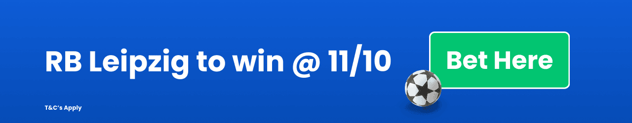 RB Leipzig to win 11 10 Add to betslip RB Leipzig to win 11 10 Add to betslip