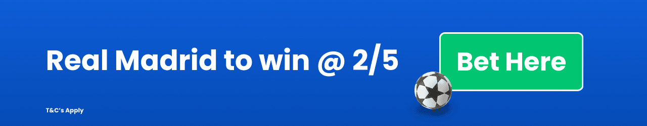 Real Madrid to win 2 5 Add to Betslip Real Madrid to win 2 5 Add to Betslip