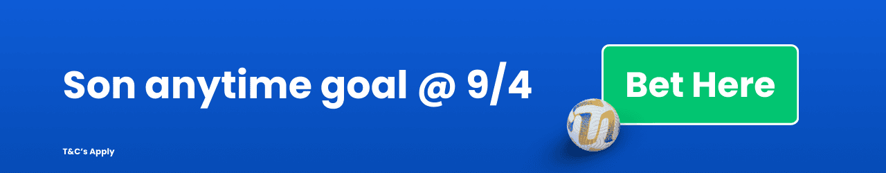 Son anytime goal Add to betslip Son anytime goal Add to betslip