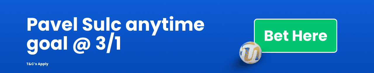 Pavel Sulc anytime goal Pavel Sulc anytime goal