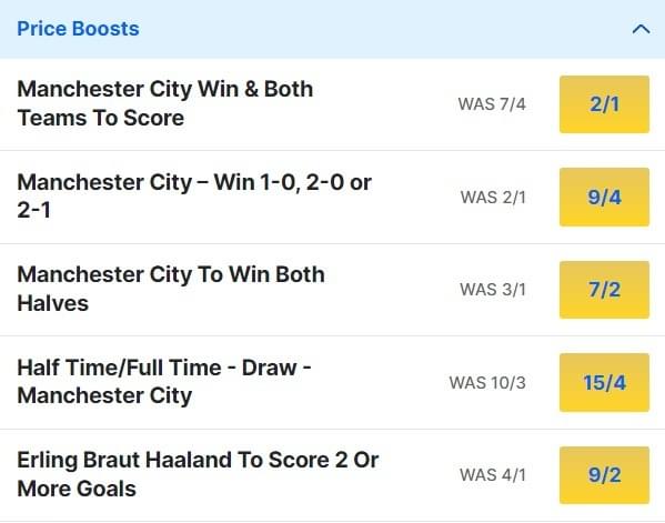 Man City v Chelsea Odds Price Boosts FA Cup Semi final 2024 Man City v Chelsea Odds Price Boosts FA Cup Semi final 2024
