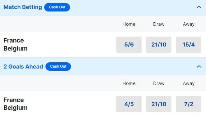 France v Belgium Betting Odds Euro 2024 Round of 16 France v Belgium Betting Odds Euro 2024 Round of 16