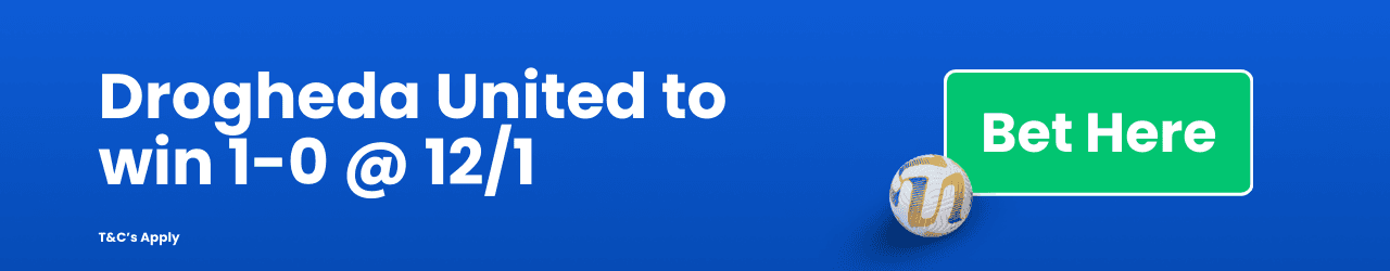 Drogheda United win 1 0 Add to betslip Drogheda United win 1 0 Add to betslip