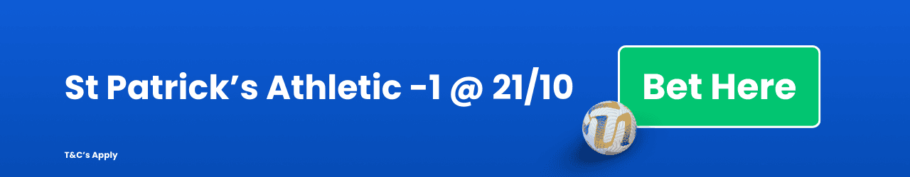 St Patricks Athletic 1 21 10 Add to betslip St Patricks Athletic 1 21 10 Add to betslip