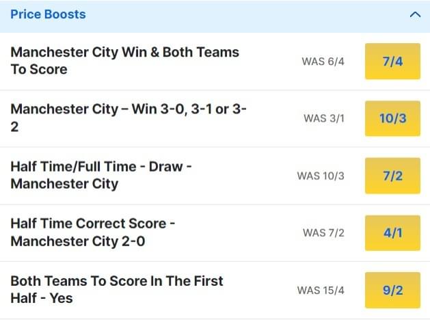 Man City v Wolves Odds Price Boosts Premier League 2023 24 Man City v Wolves Odds Price Boosts Premier League 2023 24