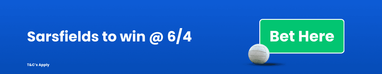 Sarsfields to win Add to Betslip Sarsfields to win Add to Betslip