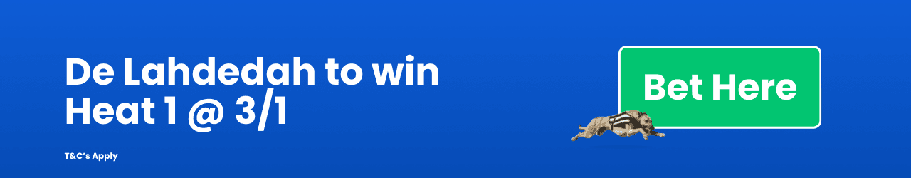 De Lahdedah to win Heat 1 De Lahdedah to win Heat 1