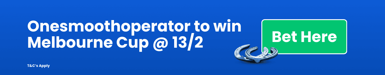 Onesmoothoperator to win Melbourne Cup 132 Onesmoothoperator to win Melbourne Cup 132