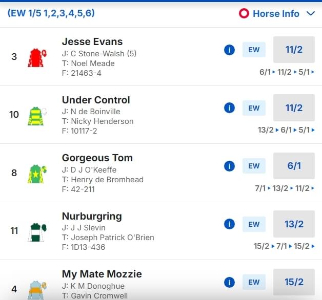 Galway Hurdle Betting Odds 2024 Galway Hurdle Betting Odds 2024