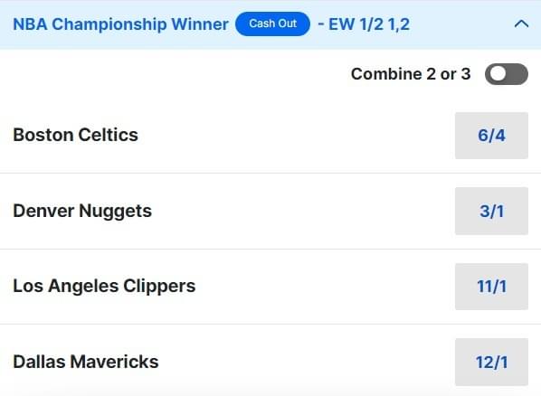 NBA Championship Odds NBA Championship Odds
