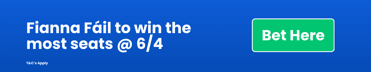 Fianna Fáil to win the most seats Add to Betslip Fianna Fáil to win the most seats Add to Betslip