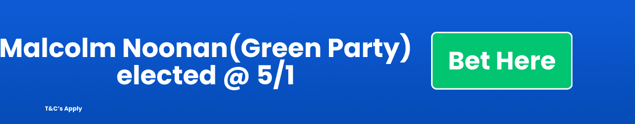 Malcolm Noonan Green Party elected Add to Betslip Malcolm Noonan Green Party elected Add to Betslip