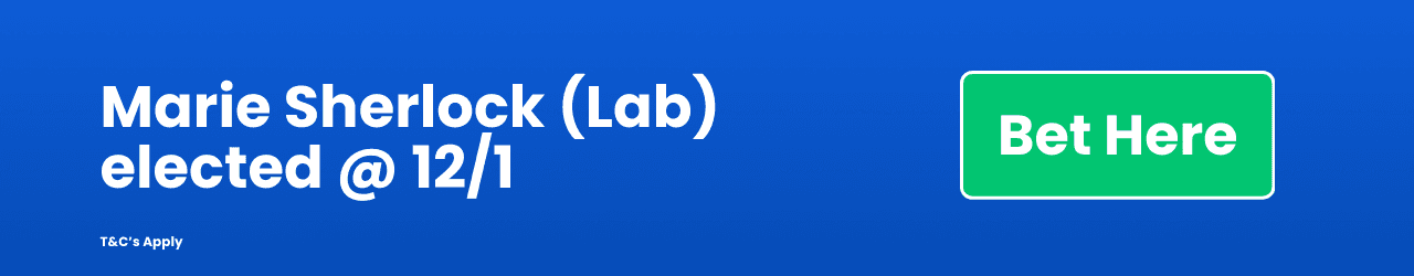 Marie Sherlock Lab elected Add to Betslip Marie Sherlock Lab elected Add to Betslip