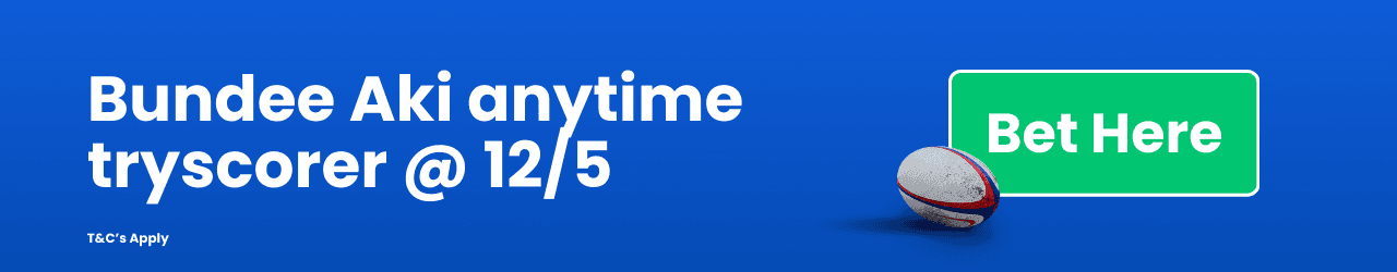 Bundee Aki anytime tryscorer Add to betslip Bundee Aki anytime tryscorer Add to betslip