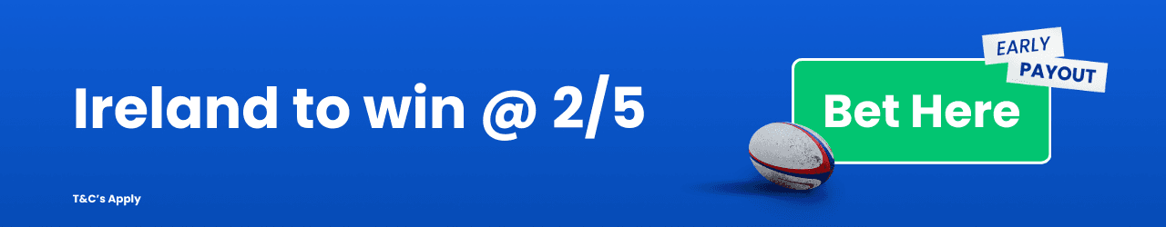 Ireland to win Add to betslip Ireland to win Add to betslip