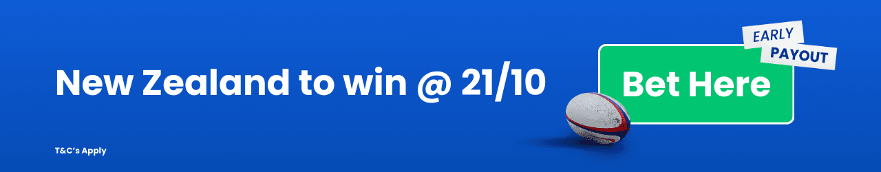 New Zealand to win Add to betslip New Zealand to win Add to betslip
