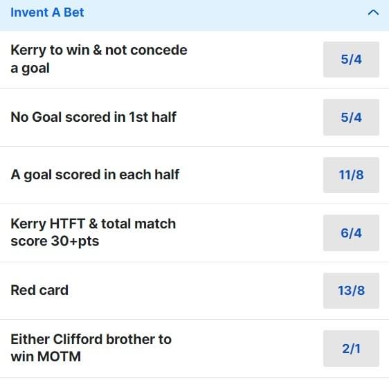 Kerry v Mayo Odds Price Boosts - Allianz League 2024
