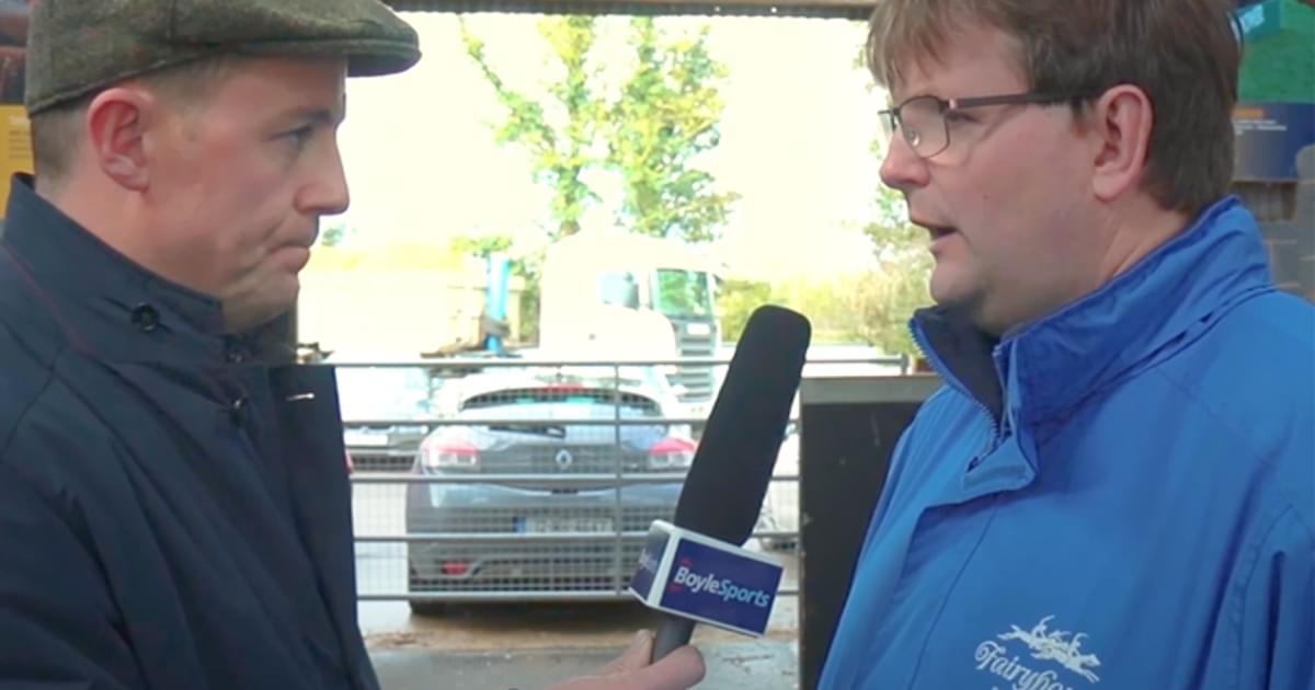 Peter Roe Rugby Fairyhouse General Manager Peter Roe on 2019 BoyleSports Irish Grand…