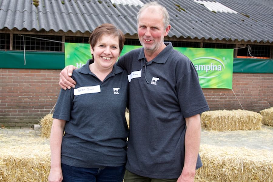 Koe In De Kost Boer Frans En Boerin Truus