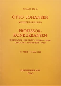 1935 Otto Johansen og Professor Konkurransen