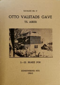 1938 Otto Valstads gave til Asker
