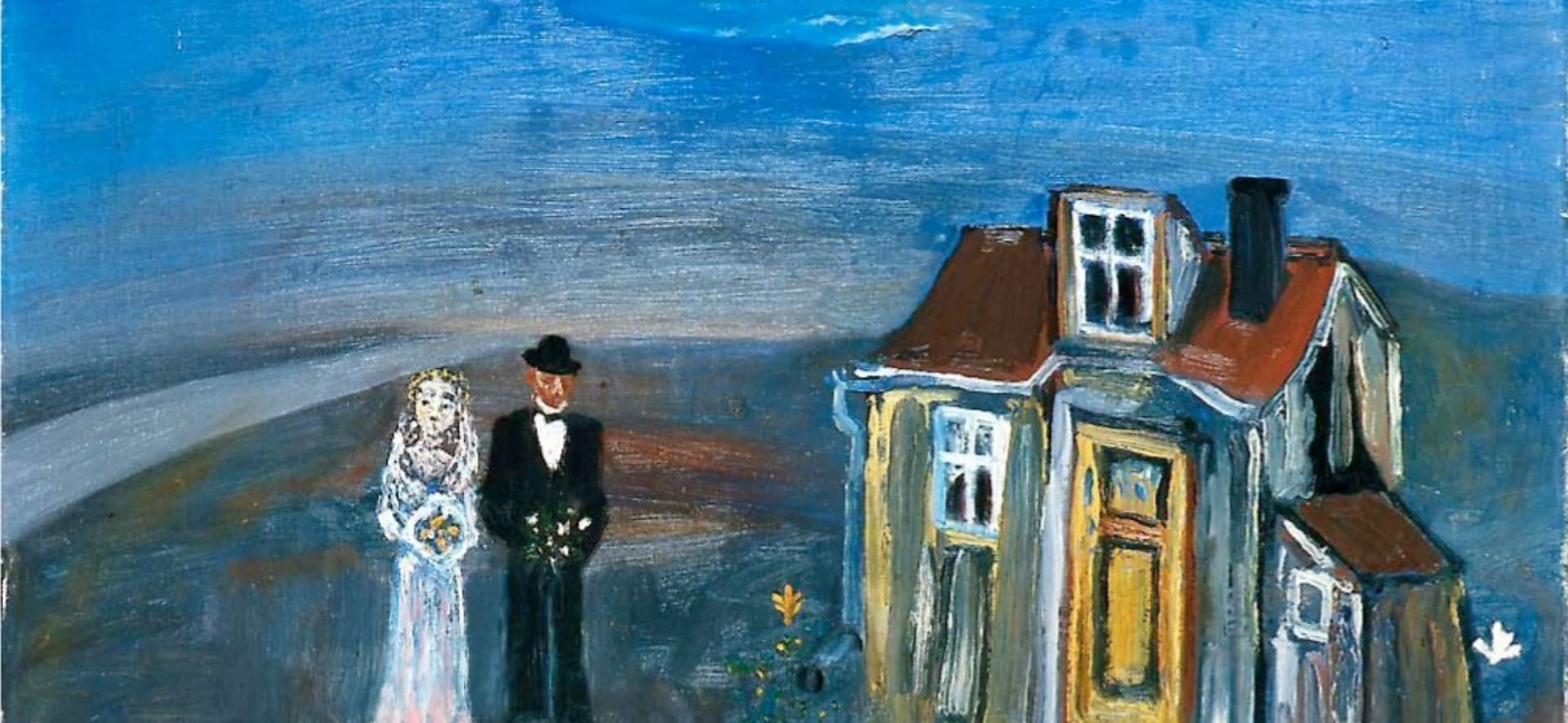 1938 Reidar Aulie Brudeparet Nasjonalmuseet