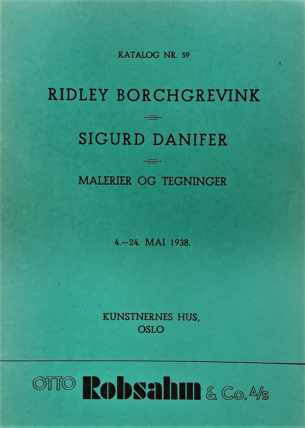 1938 Ridley Borchgtrvink Sigurd Danifer