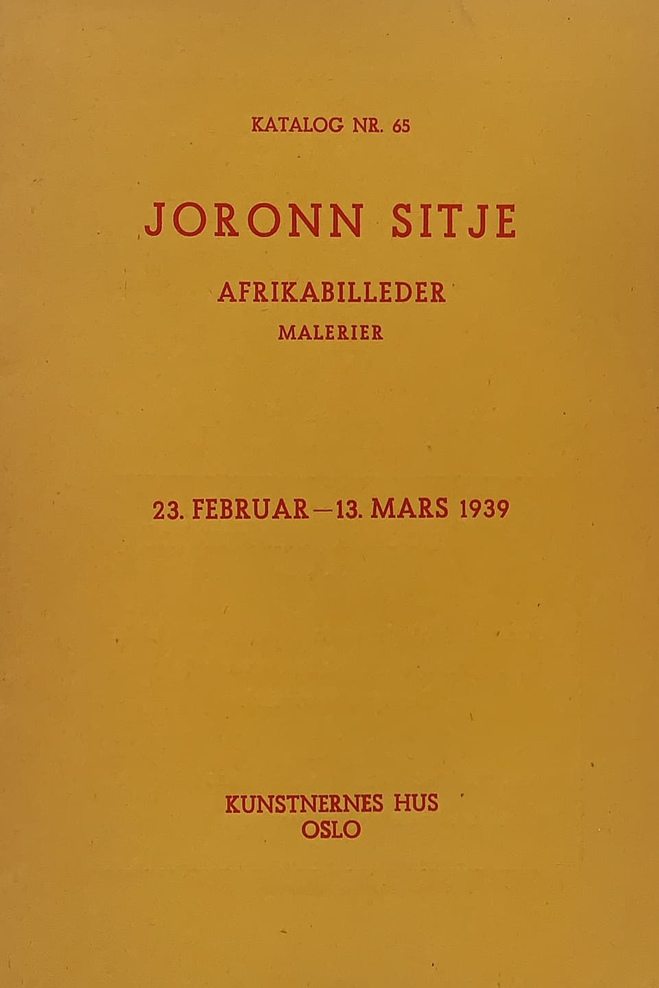 1939 Jorunn Sitje