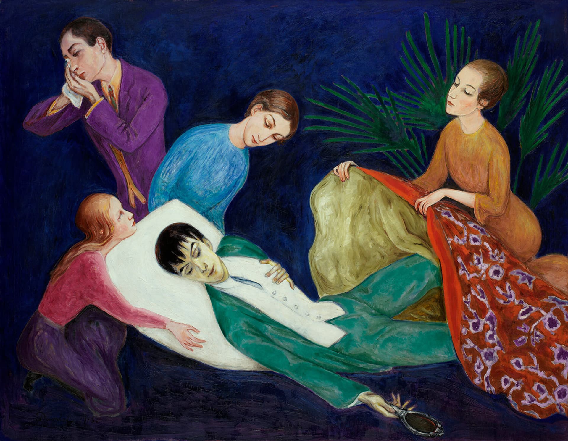 1939 Nils Dardel Den döende dandyen 1918
