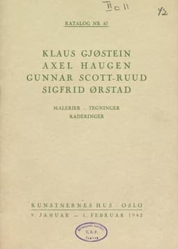 1942 Klaus Gjøstein m fl 1