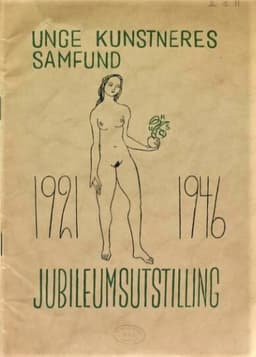 1946 47 Unge kunstneres samfunds jubileumsutstillling