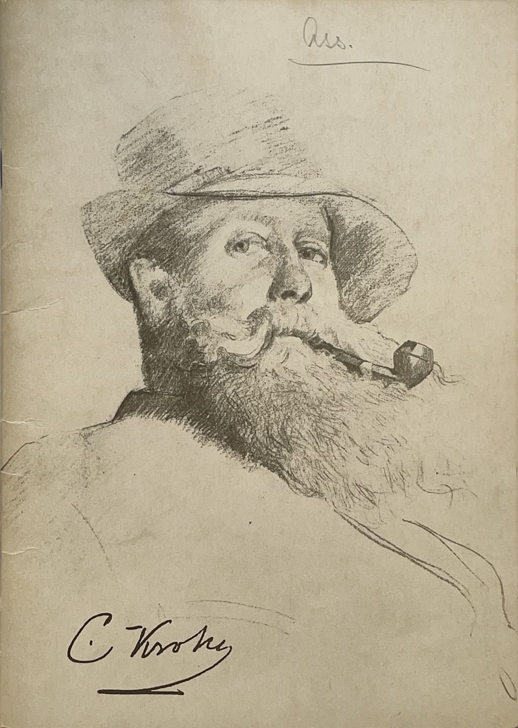 1952 Christian Krohg Katalogforside