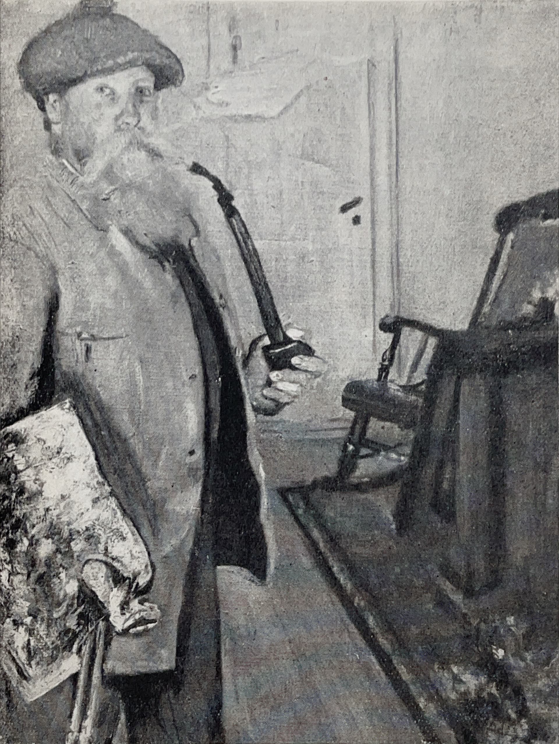 1952 Christian Krohg Maleri 1