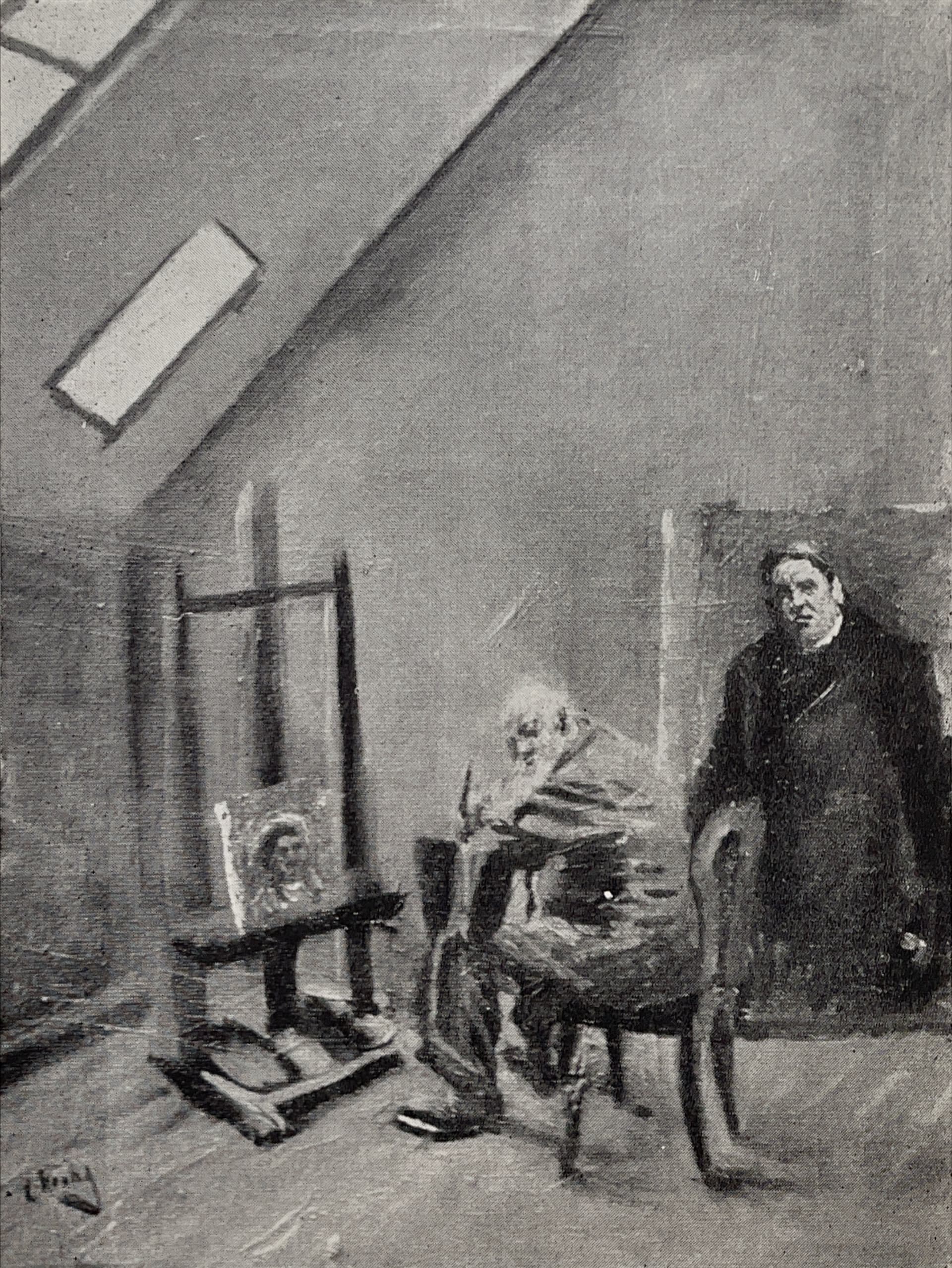 1952 Christian Krohg Maleri 13