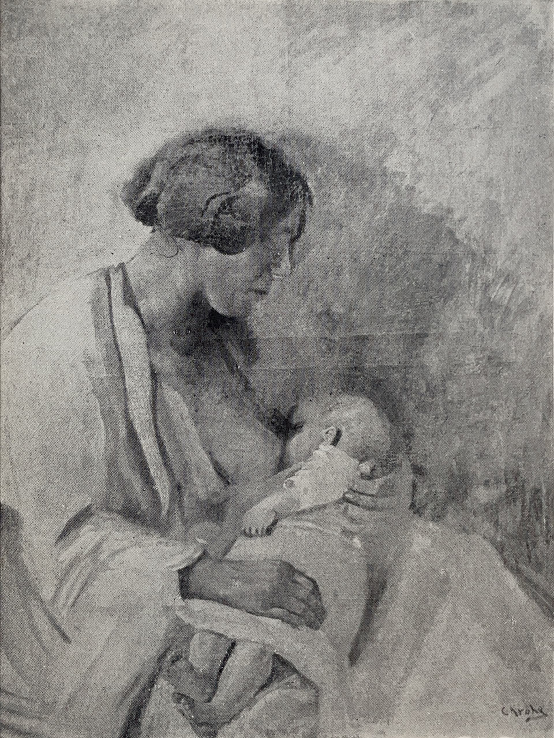 1952 Christian Krohg Maleri 20