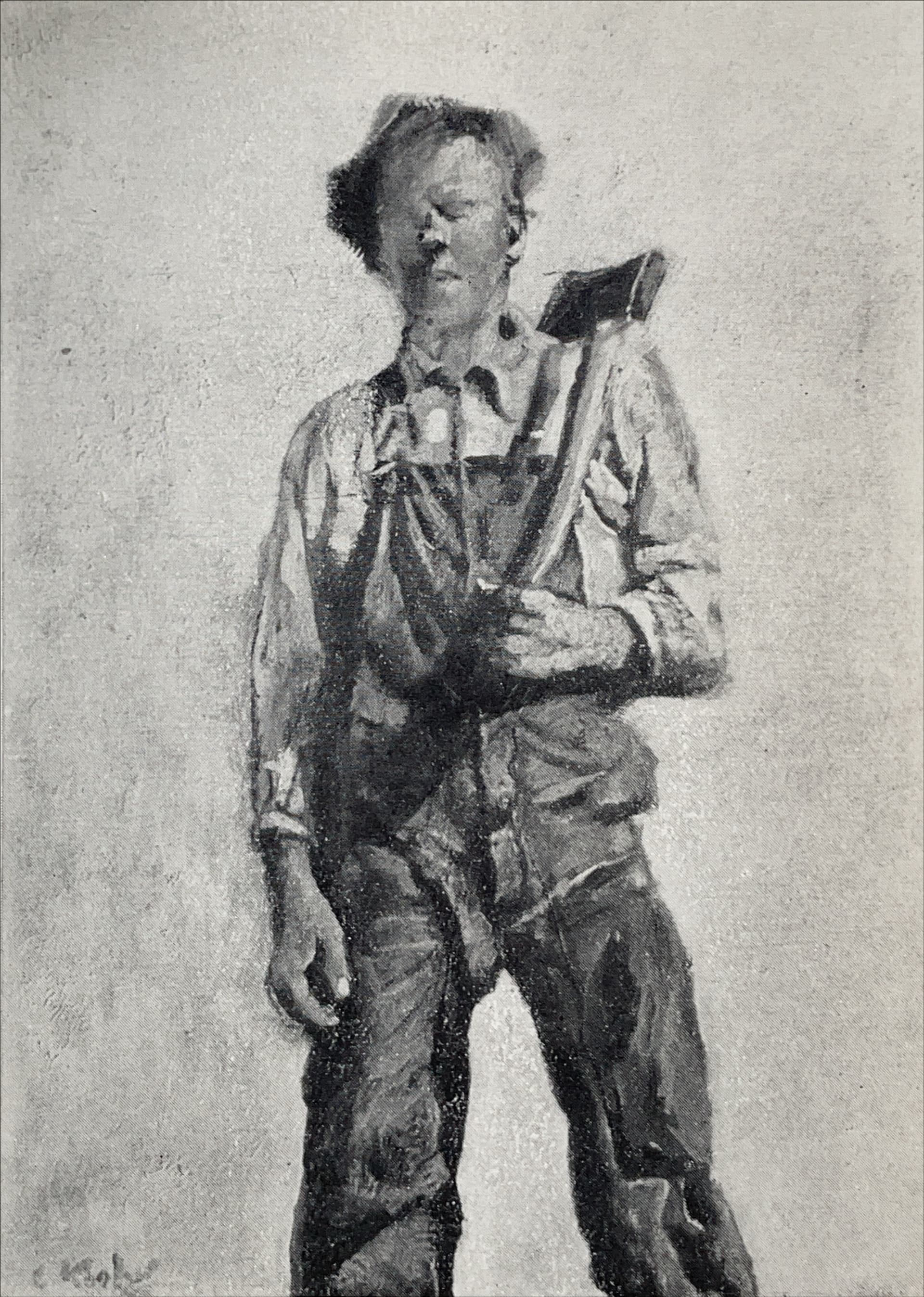 1952 Christian Krohg Maleri 21