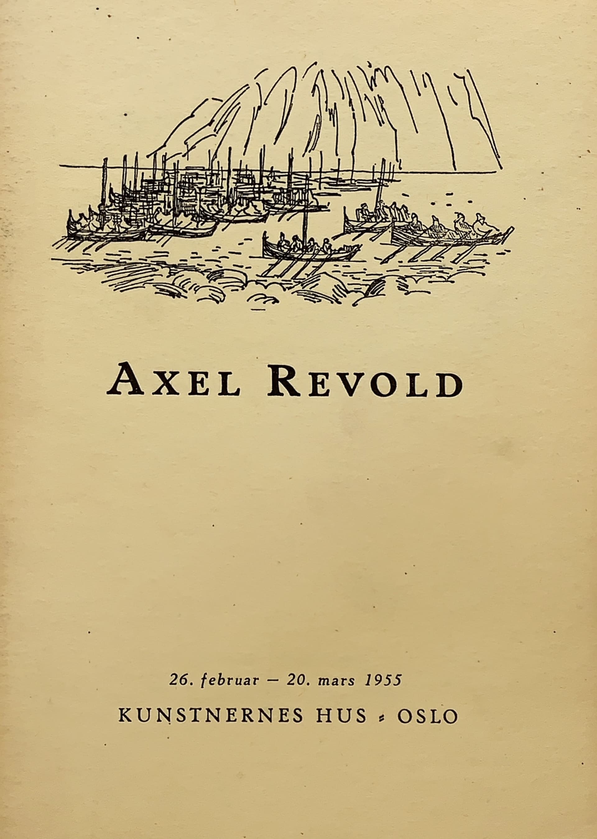 1955 Axel Revold Katalog