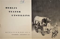 1957 Berlin teater utstilling katalog