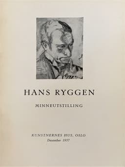 1957 Hans Ryggen katalog
