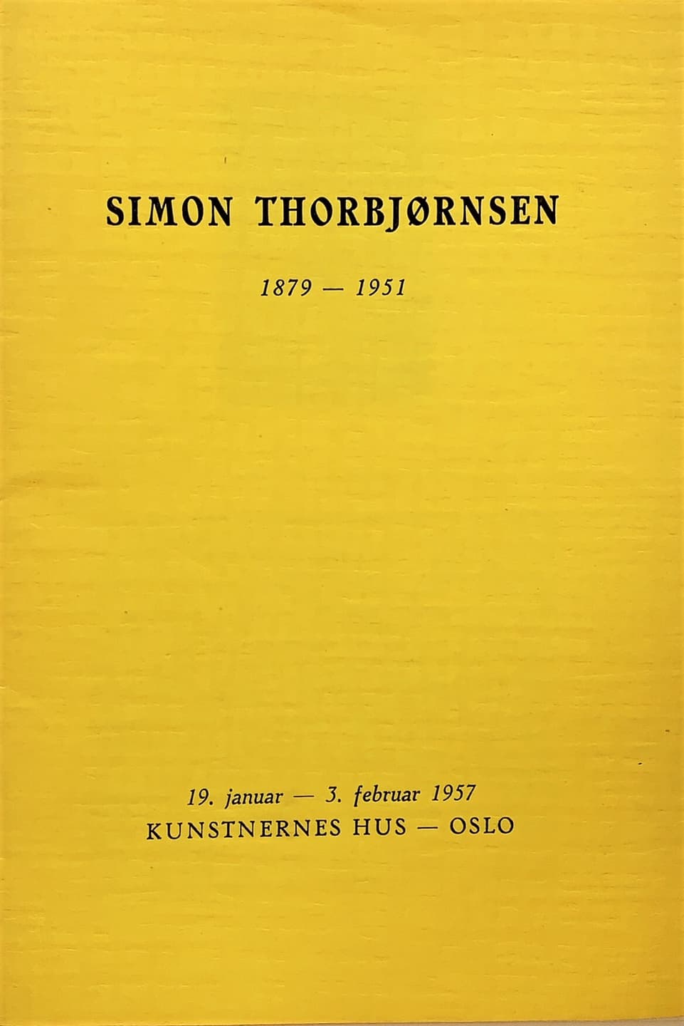 1957 Simon Thorbjørnsen
