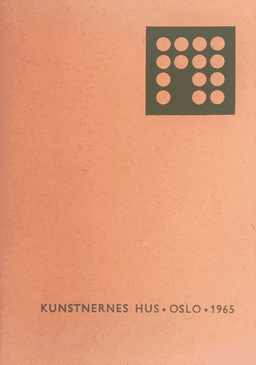 1965 Fjorten unge kunstnere katalog