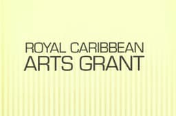 2007 Royal Caribbean Arts Grant cover