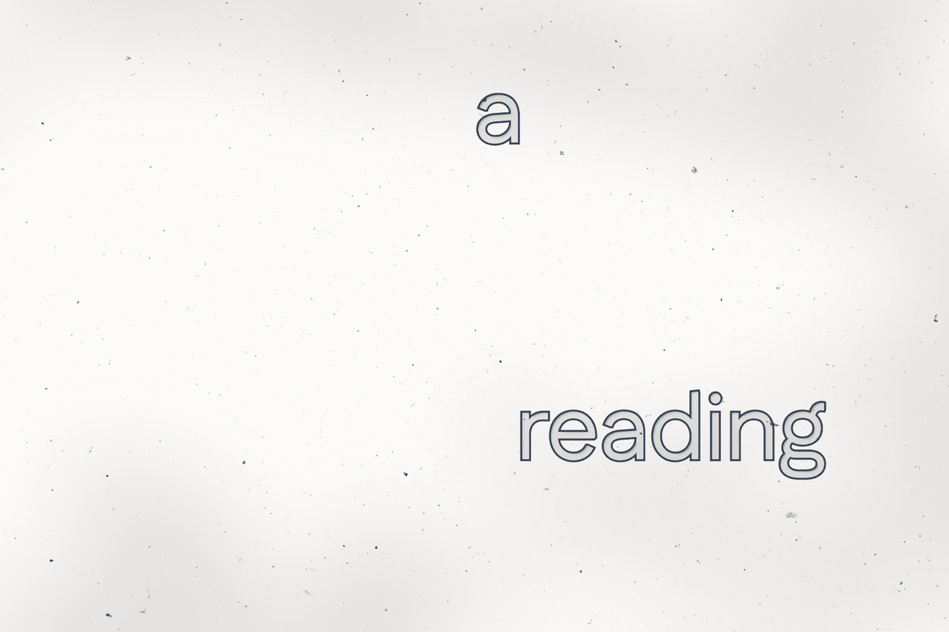 A reading